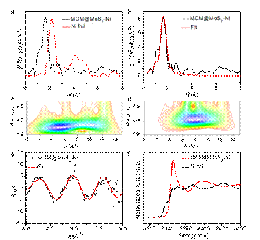 镍单原子表面修饰分级MoS2纳米片及其增强电催化析氢性能