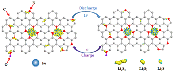 单原子催化用于锂硫电池的多硫化合物快速转化及Li2S的活化